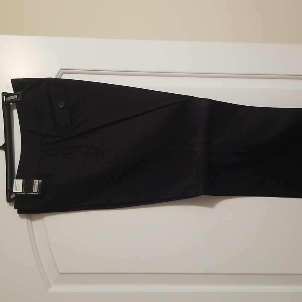 Women's Pants Black Pinstriped Size 14